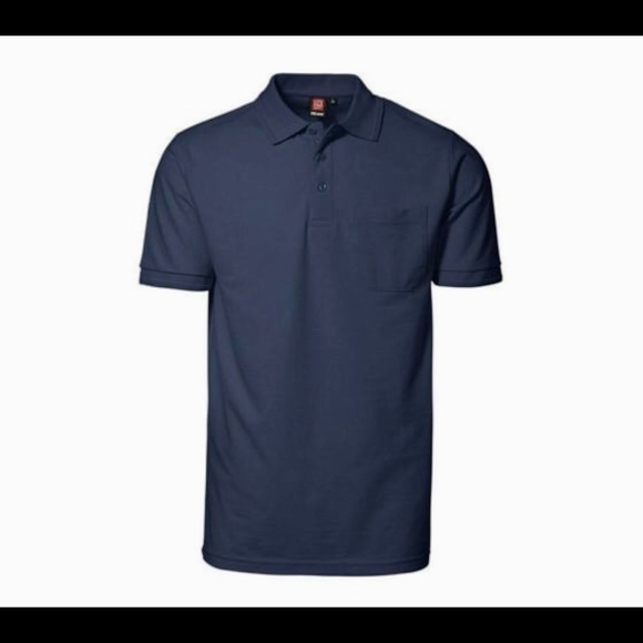 🌟 Men's ID Identity Polo with Pocket - Picture 1 of 3